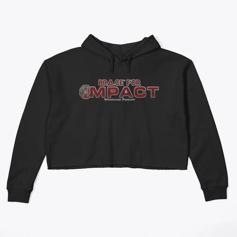 Brace For Impact Crop Hoodie