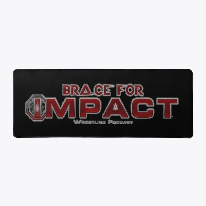 Brace For Impact Desk Mat