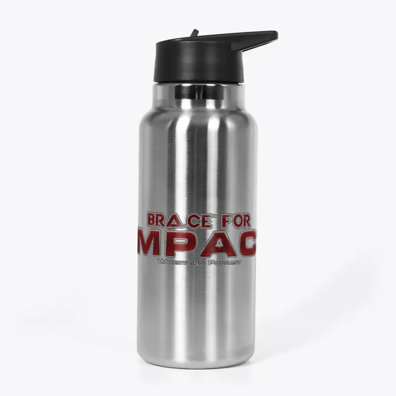 Brace For Impact 32oz Water Bottle